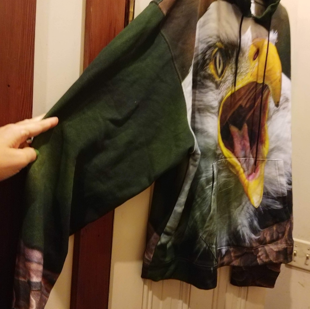 NWT R13 eagle hoodie - Picture 3 of 3